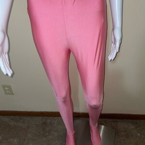 Fashion Nova Pink High-Waisted Leggings